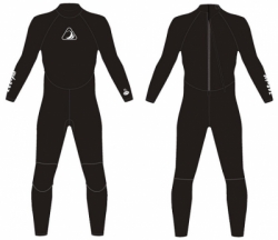 large LONG WETSUIT ZEEPRO 5MM BALI DIVE SHOP 1